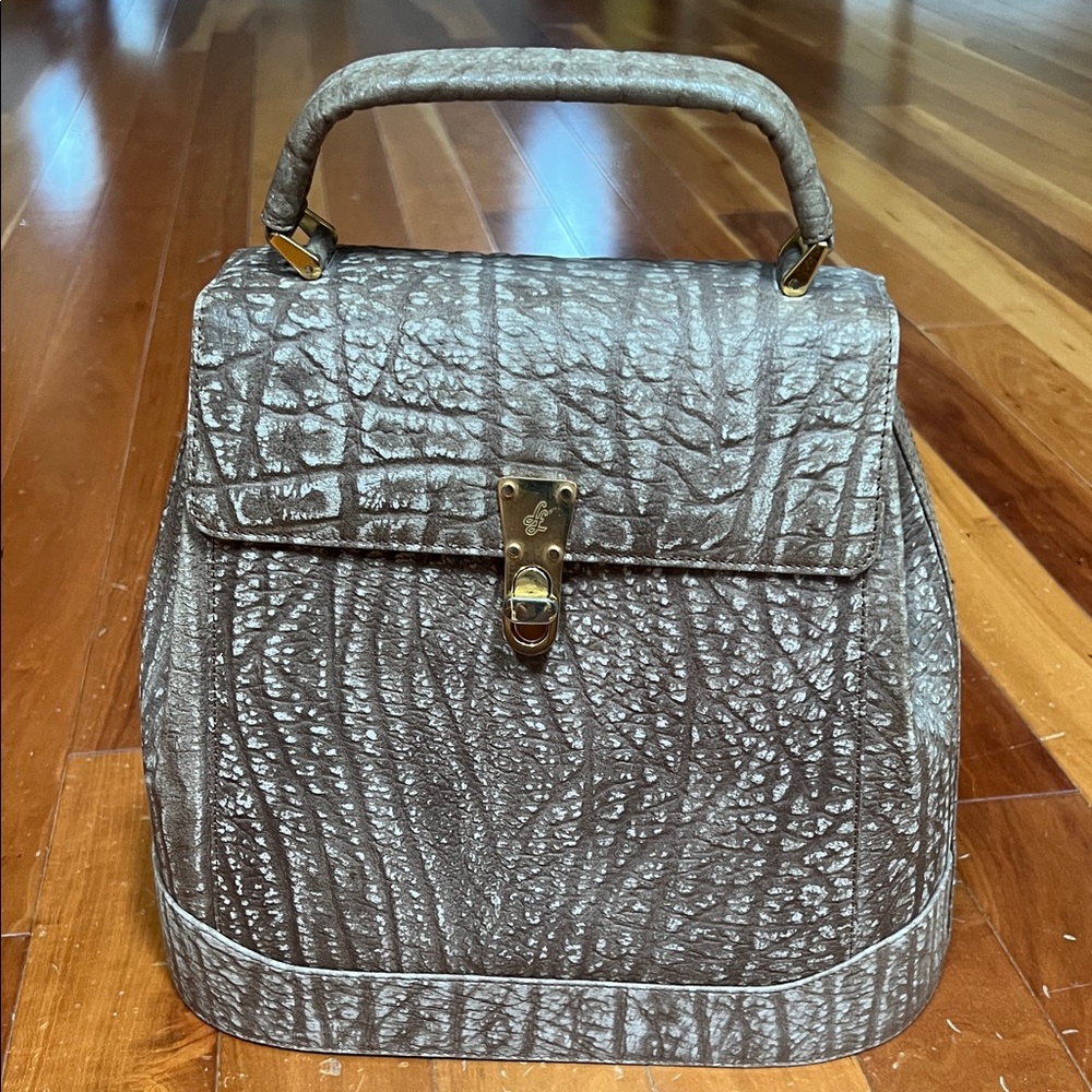 Elegant Brown antelope Handbag